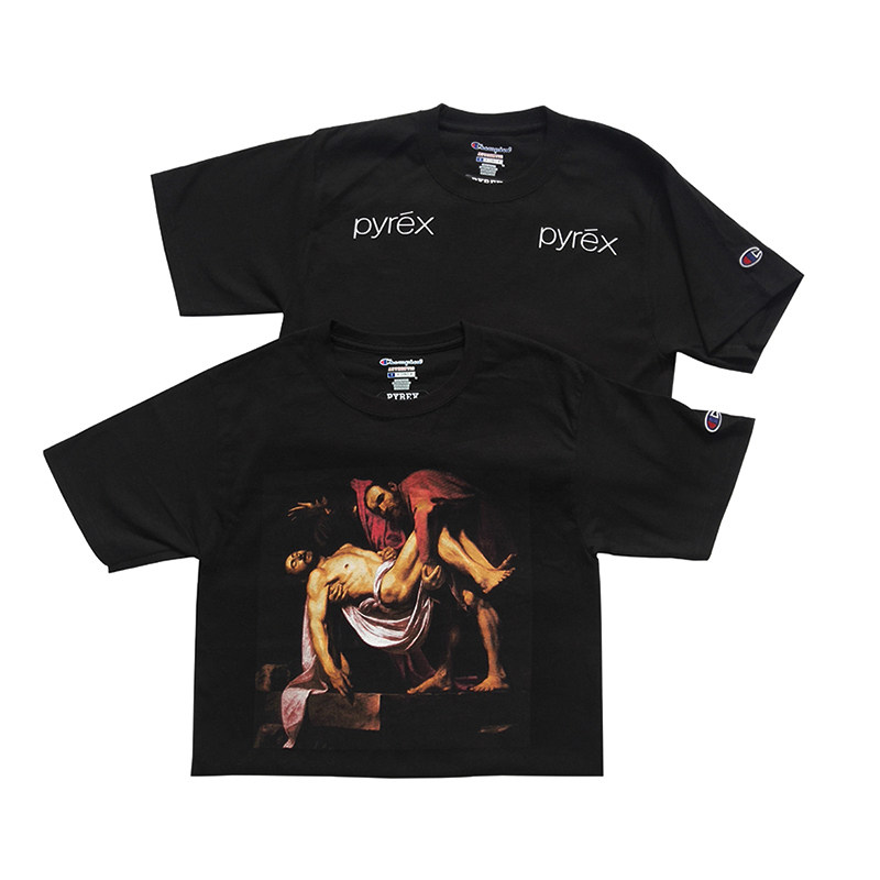 pyrex vision 23 美潮短袖t恤明星同款男女款纯棉潮流字母短袖t恤