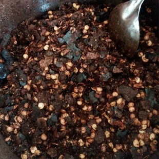 四川古蔺叙永贵州胡海椒柴火糊辣椒手戳胡辣椒面干纯手工辣椒面