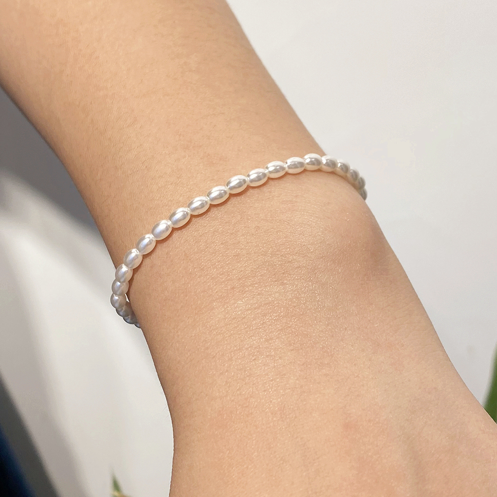 精致高级感ins风珍珠手链