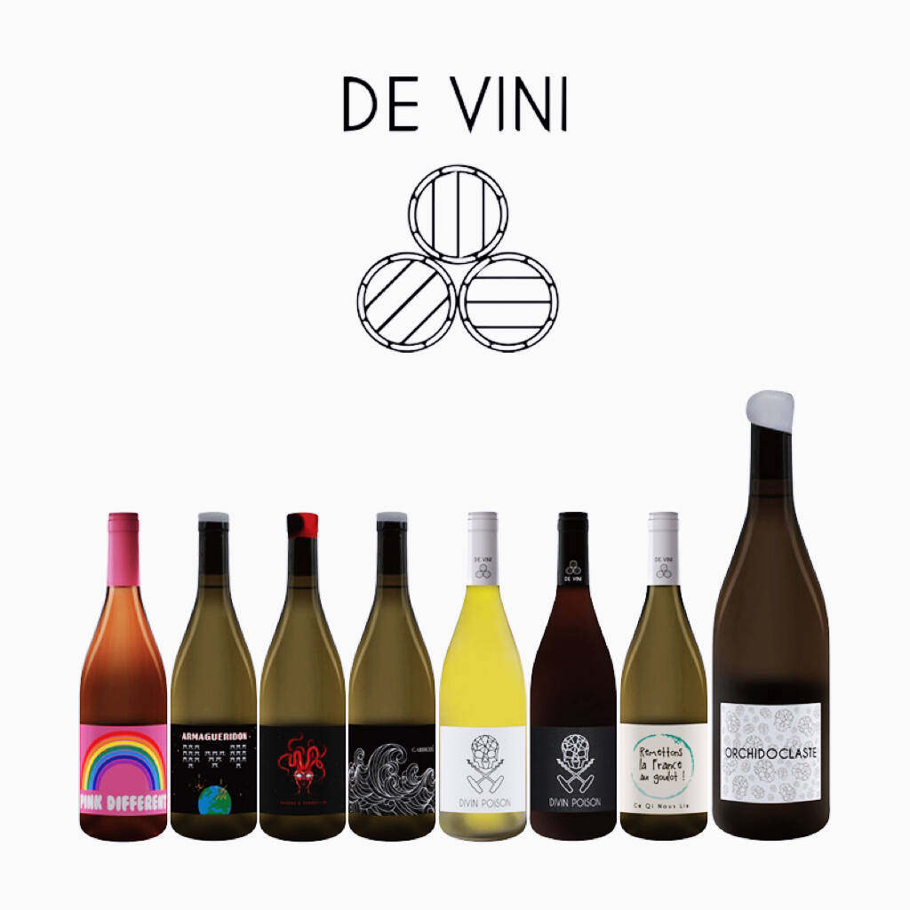 自然酒 得闻 De Vini 系列 白/红/粉红葡萄酒 干型 法国进口