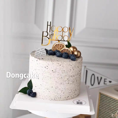 蛋糕装饰亚克力HappyBrithday