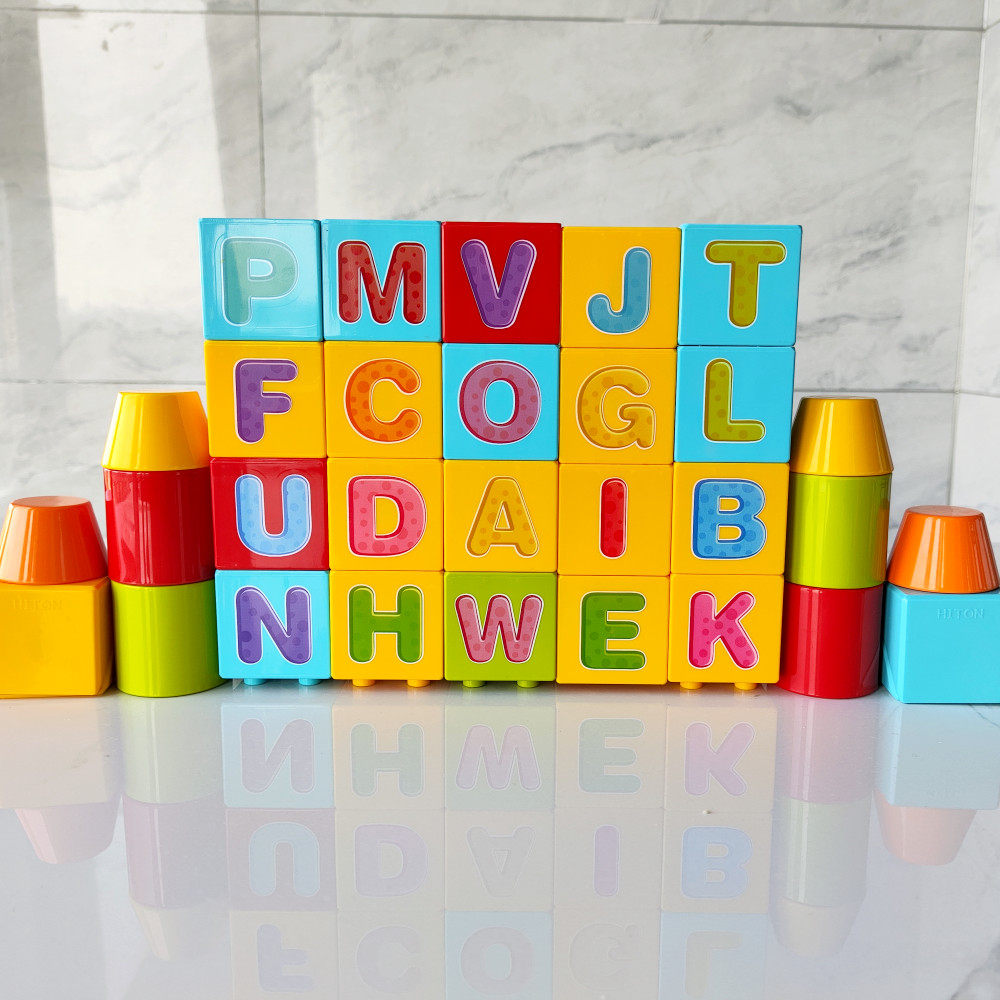 小翰童建构拼搭积木正方体立体几何拼接百变模块儿童益智磁力片