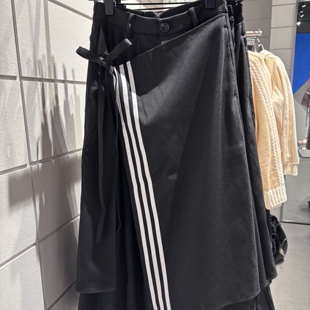 运动裤 子KS5334 半身裙裤 ADIDAS阿迪达斯女子运动休闲宽松裙裤