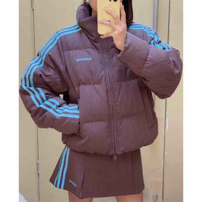 正品adidas阿迪达斯女子立领保暖蓬羽绒服面包服外套 KG4909