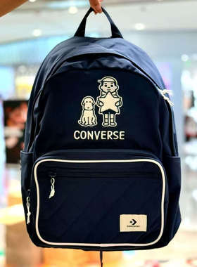 正品converse匡威x Noritake联名休闲男女款学生背包双肩包UA5826