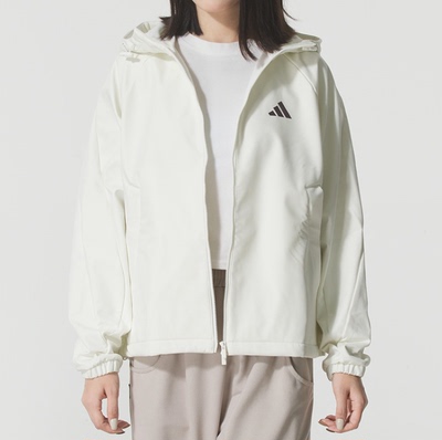 正品adidas阿迪达斯女子运动休闲夹克长袖外套KC0055