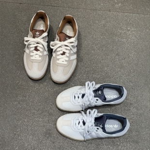 正品ADIDAS阿迪达斯SAMBA女子运动休闲板鞋德训鞋KJ7305