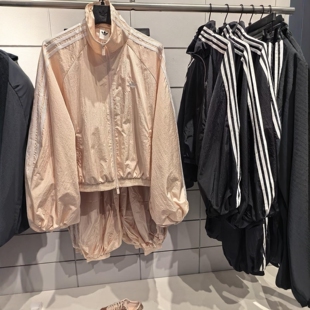 正品ADIDAS阿迪达斯女子灯笼袖运动休闲长袖外套KY5046