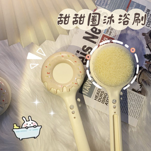 搓澡沐浴擦背长柄强力搓泥不求人搓澡巾女后背洗澡刷搓背软毛