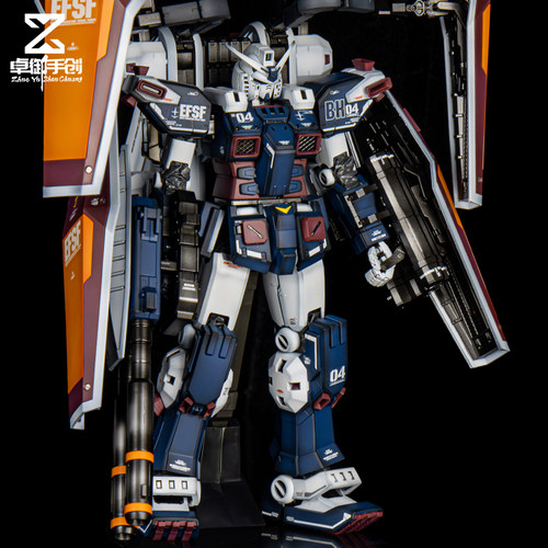 万代雷霆宙域电镀阴影高达模型