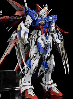 万代MG1/100空装脉冲高达育胶乐园GK改件 官图配色喷涂 代工 加工