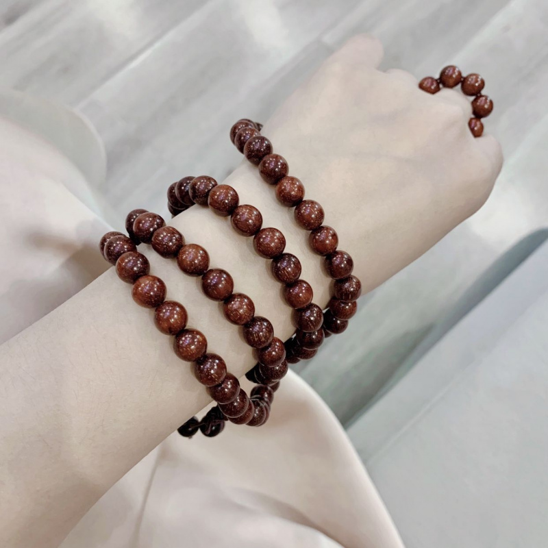 木8mm多圈108颗佛珠女款手链文玩