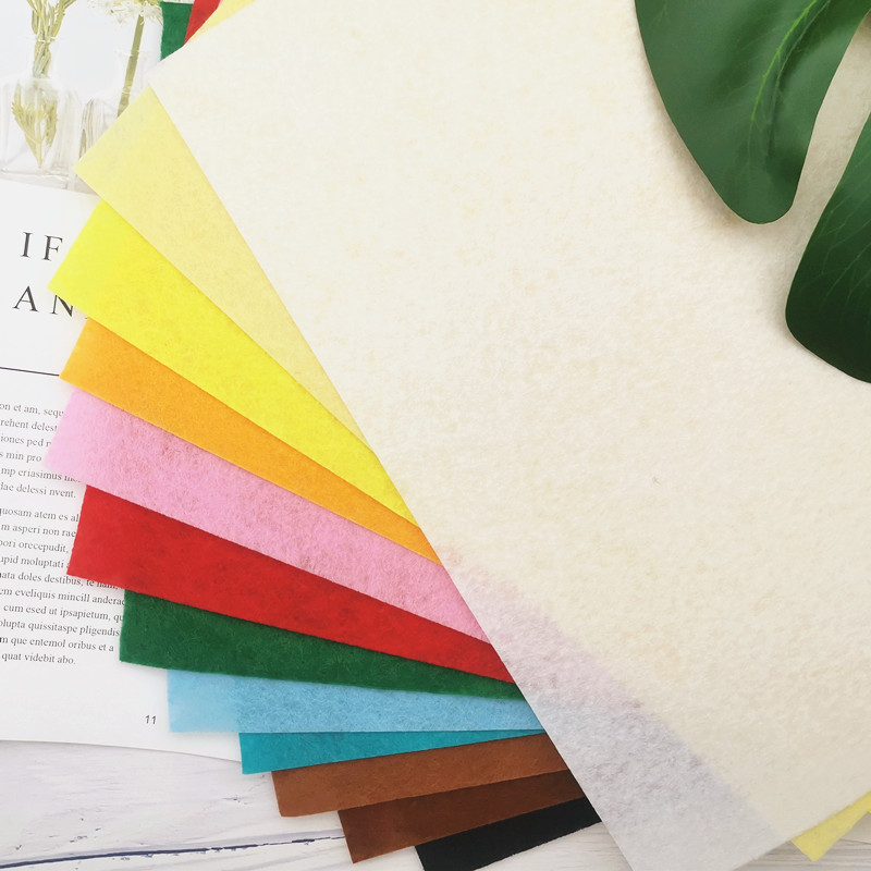 DIY毛毡打底布刺绣背景不织布