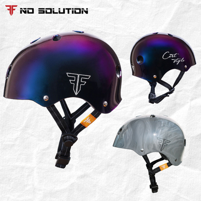 无解专业滑板滑冰轮滑骑行BMX187头盔极限帽子XRD款儿童成人