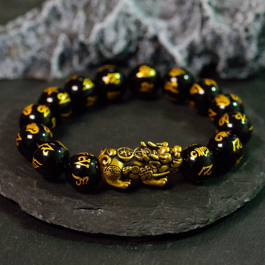 诺诗珠宝足金貔貅转运珠手链酷黑金富贵经典时尚手工黑色手串个性,黄金,计价黄金手链,淘宝优惠券,粉丝福利购,淘宝优惠卷