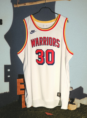 NIKE男篮球服GSW MNK DF SWGMN JSY HWC 24 FQ4689-103