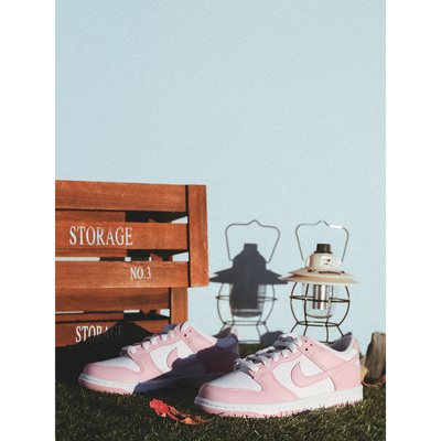 耐克DunkLowGS女大童板鞋