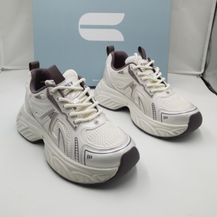 女鞋 新款 老爹鞋 厚底运动鞋 5A529米紫色36 品牌正品 休闲鞋 商场同款