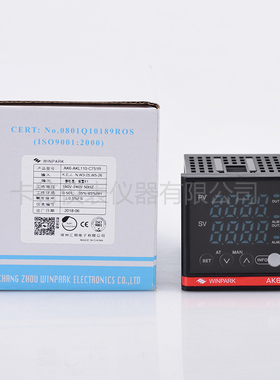 现货WINPARK.AK6常州汇邦智能温控表 AK6-AKL110-C751R-继电器