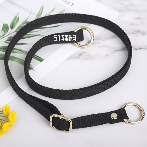 12mm开口圈帆布斜跨可调书包带子