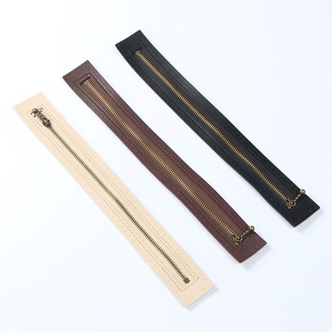 DIY拉链手工仿真牛皮外框易安装