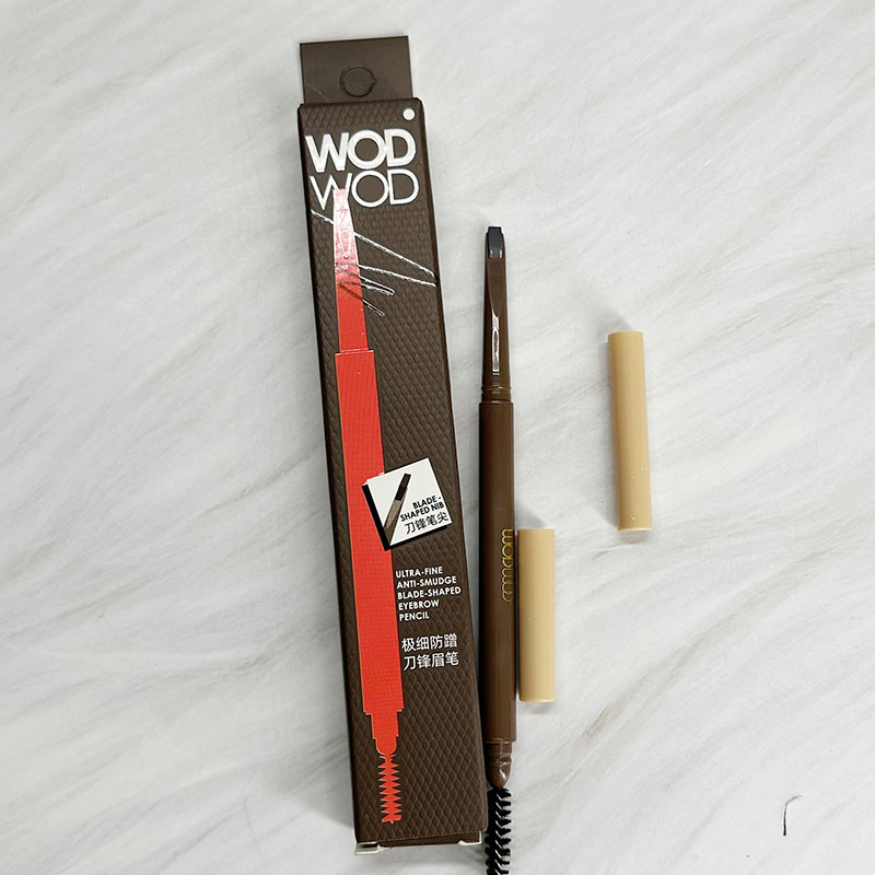 WODWOD极细防蹭刀锋眉笔 柔和雾感自然显色持妆防水不拔干眉笔图片