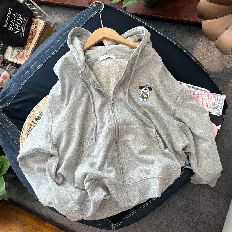 纸袋家毛圈宽松纯棉休闲