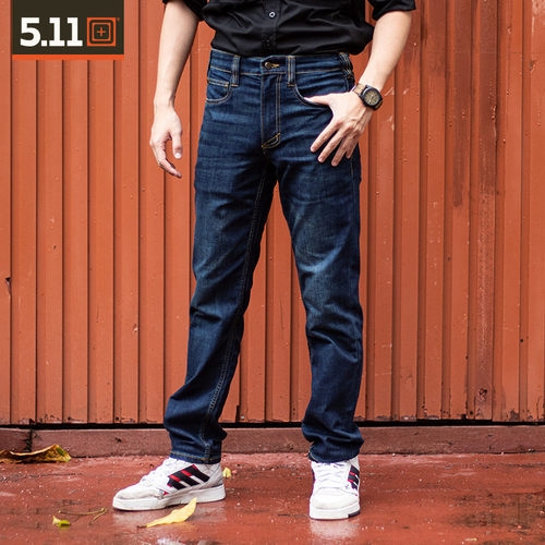 牛仔裤5.11弹力耐磨送赠品