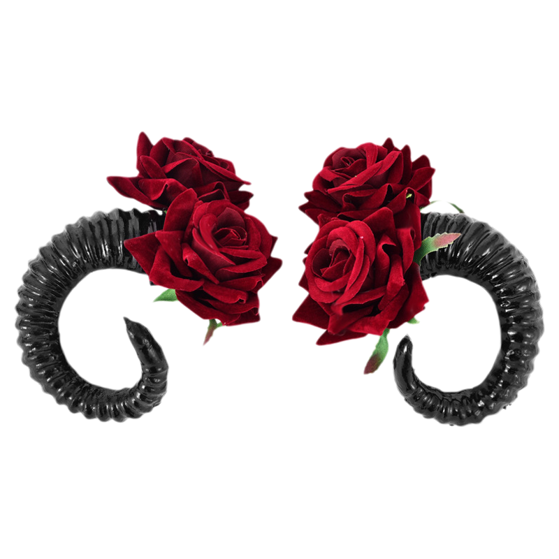 lolita哥特欧美中二软妹绵羊角