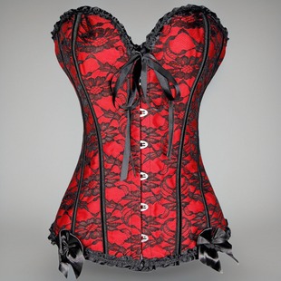 中世纪复古宫廷无肩带新娘婚纱内衣蕾丝透气舒适上衣时尚简体衣