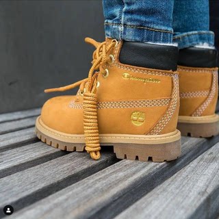 美国购入正品 添柏岚童鞋 TIMBERLAND 儿童经典大黄靴防水防滑