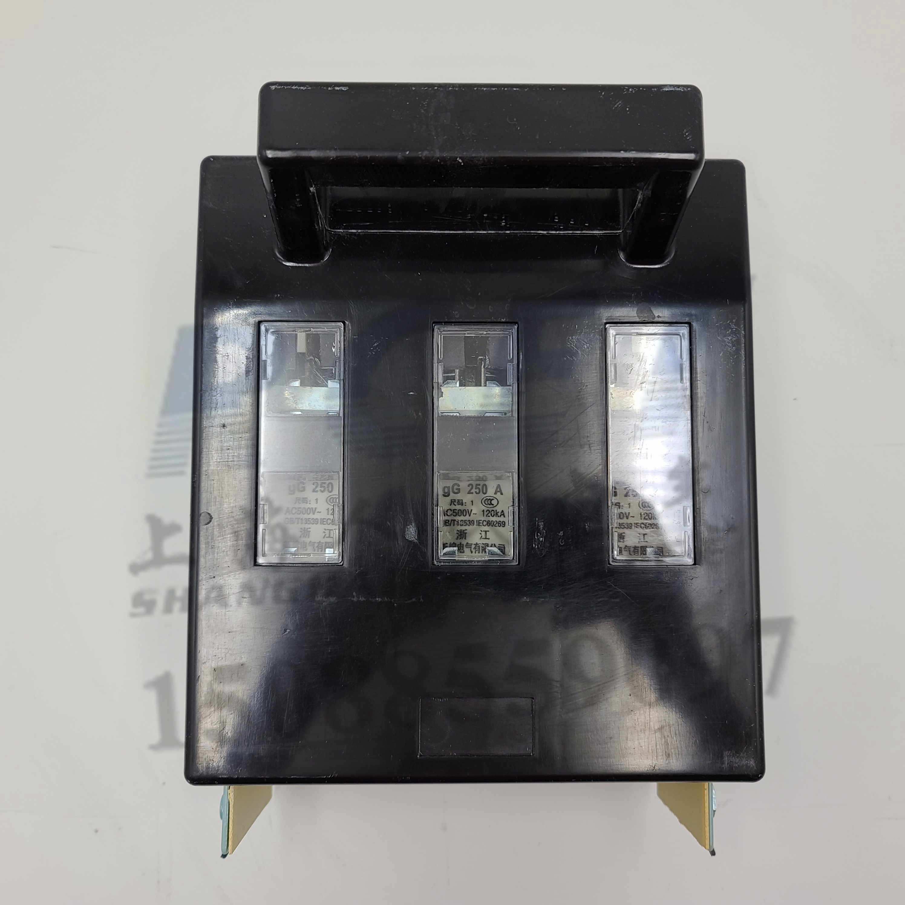 上海人民HR5-200A/3/30 250A/3/30熔断器式隔离开关含铜芯黄紫铜