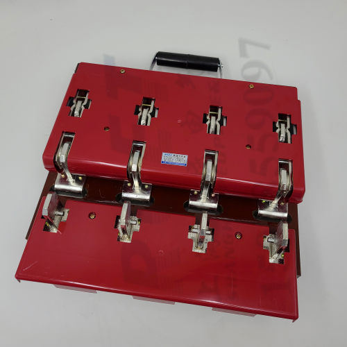 上海人民防护罩双刀双投4级1000A刀开关HS11F 1000/4/48 厚件紫铜