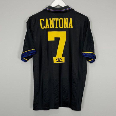 Retro 94 Man Utd CANTONA Vintage CLASSIC Soccer Jerseys