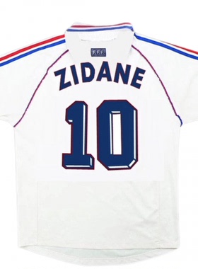 1998 Retro Long ZIDANE HENRY Vintage Soccer Jerseys