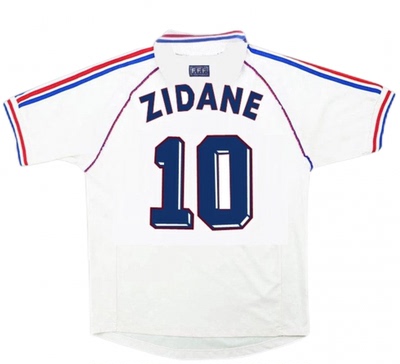 1998 Retro Long ZIDANE HENRY Vintage Soccer Jerseys