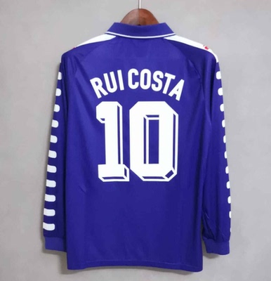 98 99 Retro BATISTUTA RUI COSTA Long Jerseys