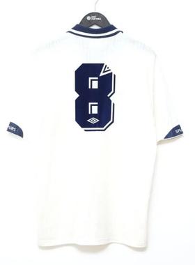 1991/93 GASCOIGNE #8 Vintage Soccer Jerseys