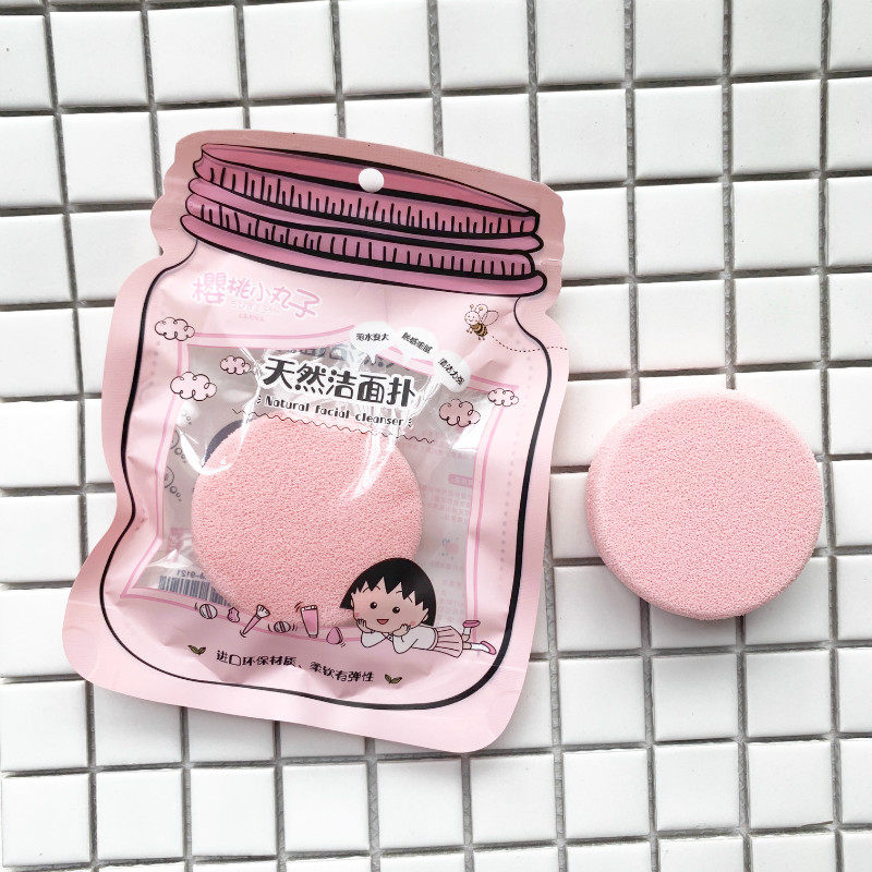 日本动漫樱桃小丸子洗脸扑可爱樱花粉立体悠悠球海绵洁面细腻柔软,模玩/动漫/周边/娃圈三坑/桌游,动漫水杯/居家/百货,淘宝优惠券,粉丝福利购,淘宝优惠卷