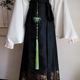 竹叶禁步柳叶腰佩古风刺绣挂件君子端庄配饰裙坠汉服马面裙饰品