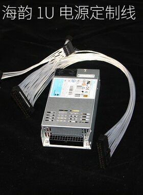 镀银线模组线定制线 用于 海韵1u电源定制线