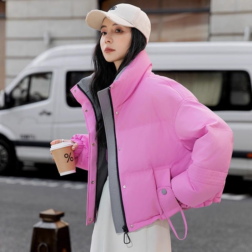 【甜甜粉丝专享】拼接羽绒服女潮牌设计感时尚白鸭绒25710,女装/女士精品,羽绒服,淘宝优惠券,粉丝福利购,淘宝优惠卷