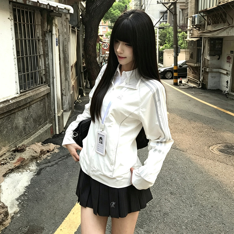 花千猪新品 小羽中防晒衣 UPF50+透气薄外套jk夏秋百搭防晒服