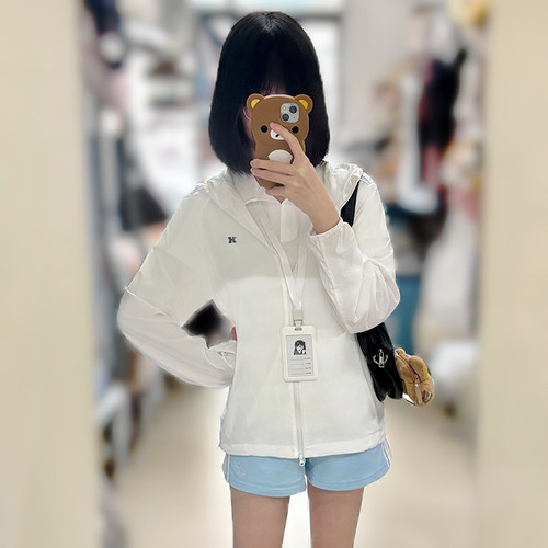 花千猪新品 小沐夏防晒衣 UPF50+透气薄外套jk女款多色百搭防晒服