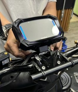 九号改裸把M95c+仪表罩Mz F2zmix cz90 80仪表保护罩无需割壳直上