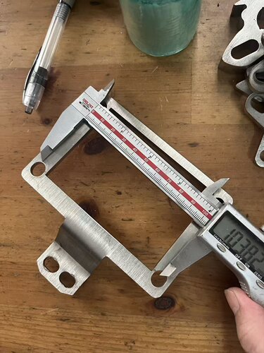 小牛Fxt25款nxtnxpro裸把仪表支架带风挡孔不锈钢5mm厚孔距不抖动