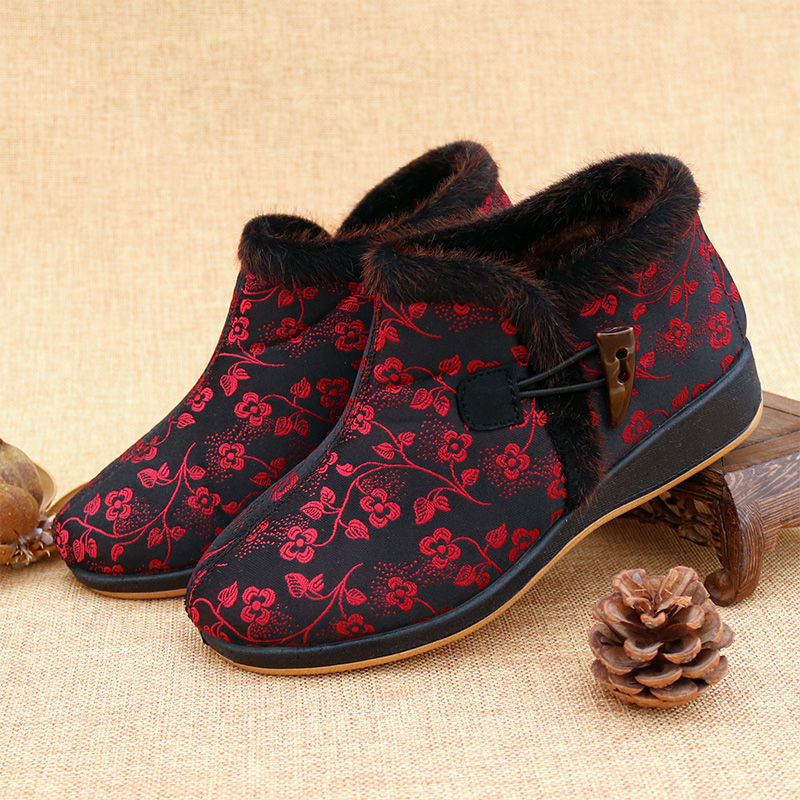 小码防滑奶奶老北京布鞋29码