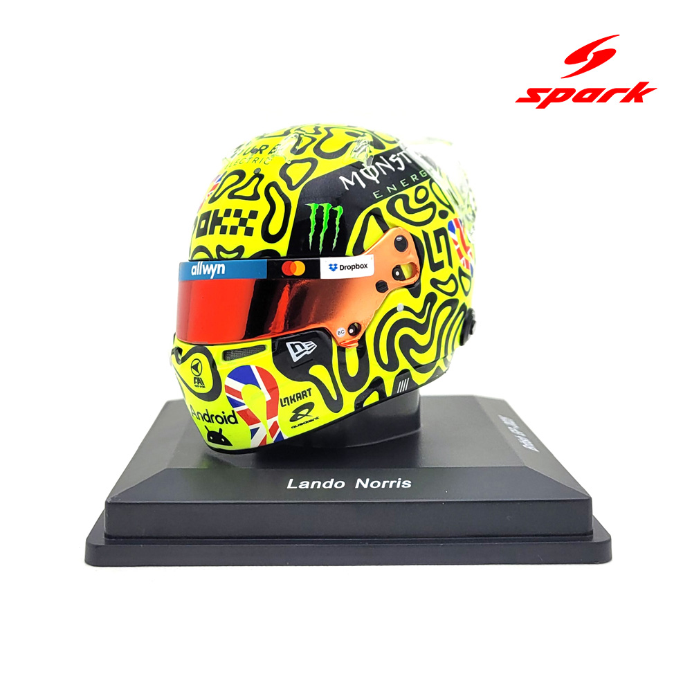 诺里斯2025英国站冠军15头盔