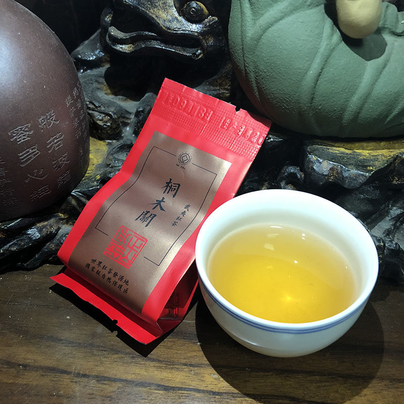 岩茶村 正山小种 500g 桐木挂墩 竹林野茶正宗生态 武夷红茶 包邮