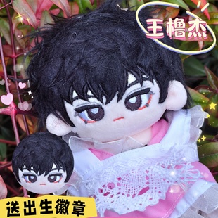 TF家族王橹杰属性20cm棉花娃娃可爱毛绒玩偶公仔周边治愈生日礼物